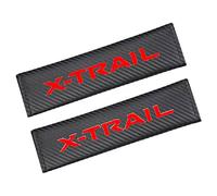 2 pièces Voiture Protège Ceinture de Sécurité,pour Niss-an X-Trail Fibre Carbone ProtéGer Doux Confort Protect Épaulières Cou Style IntéRieur Accessoires