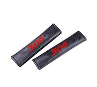 2 pièces Voiture Protège Ceinture de Sécurité,pour Peugeot 306 Fibre Carbone ProtéGer Doux Confort Protect Épaulières Cou Style IntéRieur Accessoires