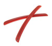 2 Pièces Voiture Protège-Roues Protège-Ailes pour BYD ATTO 3 2022, Protecteur de Sourcil Garniture Garde-Boue, Élargisseurs D'Aile,Red