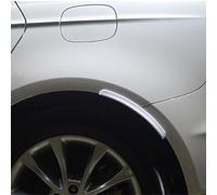 2 Pièces Voiture Protège-Roues Protège-Ailes pour Cupra Leon Sportstourer 2024-, Protecteur de Sourcil Garniture Garde-Boue, Élargisseurs D'Aile,White