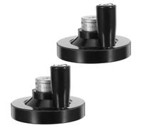 2 Pièces Volant Pivotant en Bakélite 2,5 Pouces avec Alésage 5/16 | Poignée Rotative Ergonomique, Contrôle Manuel Précis, Jeu Réduit, pour Arbre Cannelé et Panneau