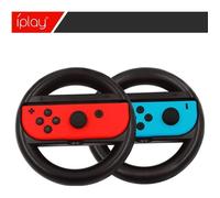 [2 Pièces] Volants Joy-Con pour Nintendo Switch KINGTOP Volant Manette de Course Roue Consoles Mario Kart, Noir