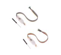 2 Pièces Vsonwson Chip Télécharger Burn Write Probe Spring Needle Flash Eeprom Chip Burner Cable 6x5mm 6.5mm 8x6mm 8.5mm