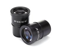2 pièces WF10X avec oculaires de Microscope réticule for Microscope stéréo Champ Large 22mm lentille d'oculaire de Vue Haute Accessoires oculaires(MS30mm Reticle)