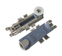 2 Pièces WP8561996 Ajusteur De Roue De Panier Supérieur for Lave-vaisselle, Compatible for Whirlpool, Compatible for Maytag, Compatible for KitchenAid, Compatible for Magic, W10889280 8561996