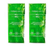 2 pièces - XXL Coussins de refroidissement - Gel réfrigérant Vert, grand - Coussins chauffants & packs de refroidissement - Coussin réfrigérant - pour dents de sagesse, douleurs & fièvre - Enfants