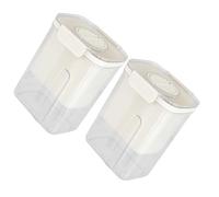 2 Pièces Yaourtière Grecque Réutilisable en Acier Filtre Maison | Maille Fine avec Couvercle, Égouttage, Usage Domestique, Entretien Simple, Format 7,07x5,23x3,81 Pouces