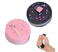 2 Pièces Yoyo Squishy, Squishy, Fufu Squishy, Stress Relief Toy Jouets Anti-Stress Enfant Doux Squeeze Fidget Balls Jouet Sensoriel à Presser Boule Anti Stress Adulte Jouets Relaxants