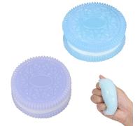 2 Pièces Yoyo Squishy, Squishy, Taba Squishy, Fufu Squishy, Jouet De Décompression Fait à La Main, Jouet à Presser en Forme, Noël Jouets Anti-Stress pour L'anxiété