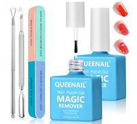 2 Pièces15ml Dissolvants Vernis à Ongles en Gel,Dissolvant Vernis Gel à Action Rapide,Retire facilement le vernis,Retrait rapide en 3 à 5 minutes,facile à utiliser à la maison
