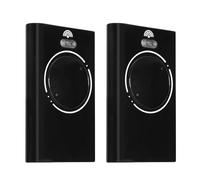 2 PiècesTelecommande Porte de Émetteur de Garage 868MHz,Telecommande Portail 2 Canaux Compatible avec XT4 868 SLH LR, XT4 868 SLH, XT2 868 SLH LR, XT2 868 SLH（Black）