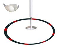 (2 pieds/3 pieds/6 pieds) Jantes cibles pour trous de golf - Jantes indicateurs pour le putt de golf, pour le jeton de golf | de golf portable, équipement pliable pour la pelouse
