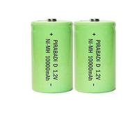 2 Pile ACCU LR20 H20 D 1.2V 10000mAh 10Ah NI-MH Rechargeable Batterie (2x1788)