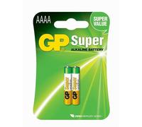 2 Piles AAAA LR61 GP25A 1.5 V Alcaline