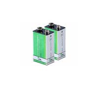: 2 piles bloc 9 V lithium Super-Longlife