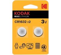 Kodak Max Lithium Cr1632 Batterie (Lot de 2)