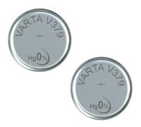 2 piles bouton V379 (SR63) 1,55V Varta