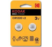 2 PILES CR1220 KODAK en blister