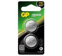 Pile bouton CR 2032 lithium GP 3 V 2 pc(s)