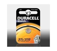 2 piles de montre 370/371, SR920SW DURACELL, 1,55V