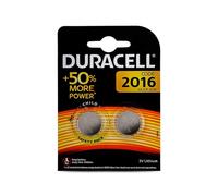 Duracell Lot de 2 Piles Bouton au Lithium CR2016