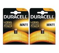 2 Piles DURACELL MN11 - E11A - A11 6V