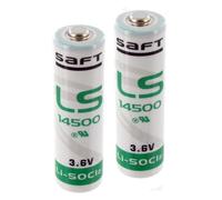 2 Piles Lithium 6416215 pour DELTA DORE PLIR IRHX Détecteur de mouvement