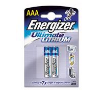 ENERGIZER Blister de 2 Piles Ultimate Lithium L92 AAA Micro LR03