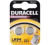 2 PILES LR54 189, LR1130, RW89 DURACELL