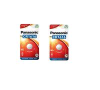 2 piles Panasonic CR1616 -