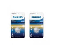 2 Piles Philips CR2032 -