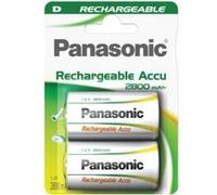 2 Piles rechargeables LR20 G