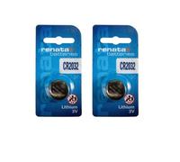 2 piles Renata CR2032 -