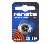 2 piles Renata pour montre - Faites en Suisse - La cellule des piles ne contient pas de mercure - Pile bouton de 1,55 V Renata - Longue durée - Plusieurs modèles disponibles