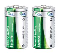 2 piles super alcalines mono 1,5V type D (LR20) TKA