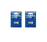 2 piles Varta CR 123A LITHIUM -