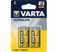 2 Piles VARTA Superlife Bébé C 1 5V 2014 R14 MN1400 EN93 Batterie Longue Durée
