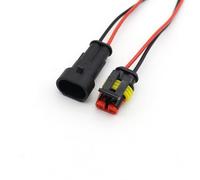 2 Pin Way Sealed Waterproof Electrical Wire Connector Set auto connectors with cable