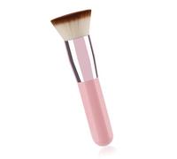 2. Pinceau de maquillage dense avec virole en aluminium. Application sans traces pour les peaux sensibles. Pas de fibres. Design compact. Pinceau de maquillage long