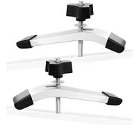 2 pinces de fixation T-Track, ensemble de pinces à déverrouillage rapide, pour outils de travail du bois, scie à table, tige pour bricolage de travail du bois