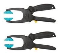 2 pinces-étau à cliquet Wolfcraft Quickfix S 30 mm