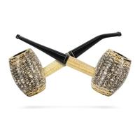 2 pipes maïs droite et cintrée diplomate