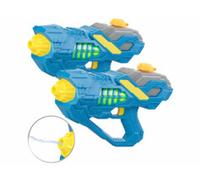 2 pistolets à eau motorisés lumineux avec réservoir de 450 ml Speeron