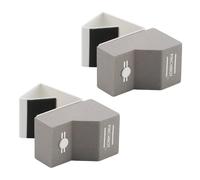 2 pk porte de la porte du doigt du doigt Slip-on Slip-on mousse Arrt du pare-chocs. Flips ON / OFF. par Pinchnot