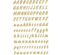 Herma Autocollants Lettres A à Z – Or – Majuscules