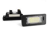 2 plaque d'immatriculation LED sans erreur Compatible for BMW Série 5 | 6000K Compatible for BMW Série 5 E60, E39, E61, X5 E70, X6 E71, E72, Série 1 E82, E88, Série 3 E90, E91, E92, E93, X1 E84