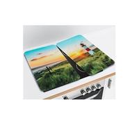 Wenko - 2 Plaque universelles multi-usage - Phare Rouge G