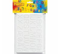 2 plaques à crayons lettres/chiffres en sachet, 1set