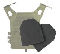 2 plaques de protection tactiques en EVA pour gilets de protection Airsoft, plaques antichoc en mousse pour gilets de chasse, plaques de protection Tan