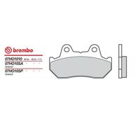 2 Plaquette frein Avant Brembo Métal fritté Honda VT 500 C (PC08) 83-86